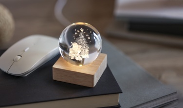Logotrade promotional merchandise photo of: Christmas LED crystal ball