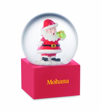 Logotrade corporate gift image of: Small snow ball glass ornament