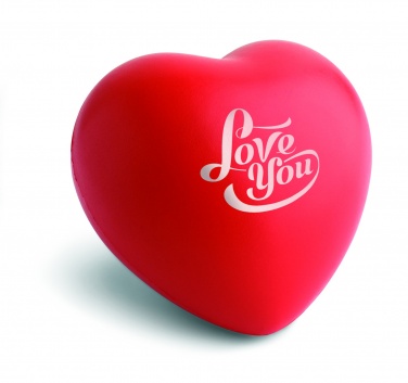 Logotrade business gift image of: Anti-stress heart PU material