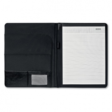 Logotrade corporate gift image of: PU portfolio w/ 20 pages bloc