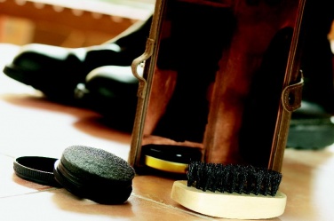 Logo trade business gift photo of: Shoe polish kit