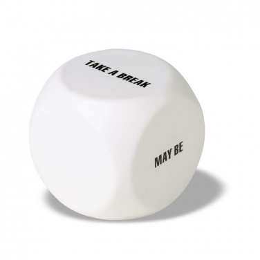Logo trade advertising products picture of: Anti-stress decision dice