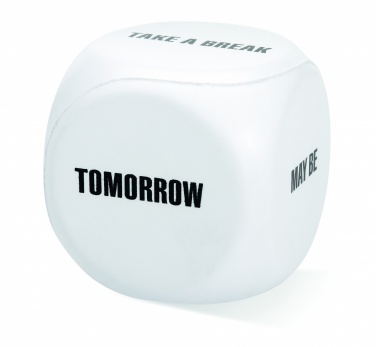 Logotrade promotional merchandise photo of: Anti-stress decision dice