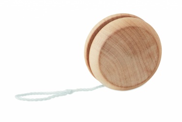 Logo trade promotional merchandise image of: Wooden yoyo