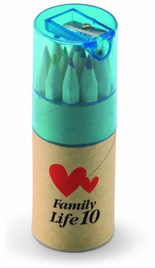 Logo trade advertising product photo of: 12 coloured pencils