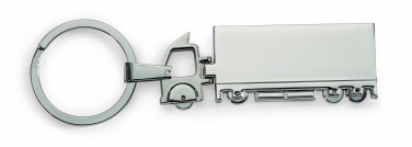 Logotrade promotional product image of: Truck metal key ring Oulu