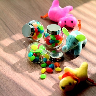 Logo trade promotional item photo of: Glass jar with jelly beans