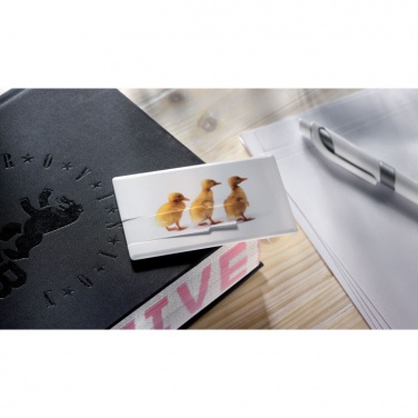 Logotrade promotional gift picture of: Creditcard. USB flash 4GB