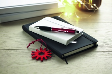 Logo trade promotional giveaway photo of: A5 notebook 96 lined sheets