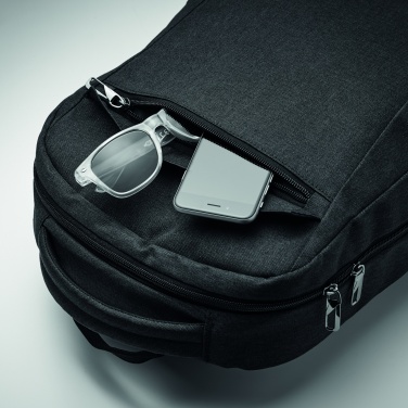 Logo trade advertising products picture of: 600D RPET laptop backpack