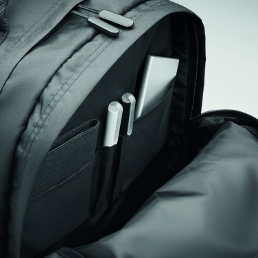Logotrade promotional giveaway image of: 300D RPET laptop backpack