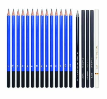 Logo trade promotional merchandise photo of: 40 piece art set in case