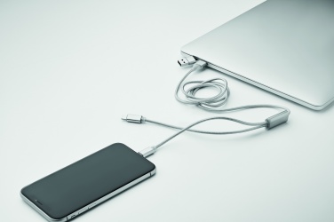 Logo trade advertising products picture of: 2 in 1 long charging cable