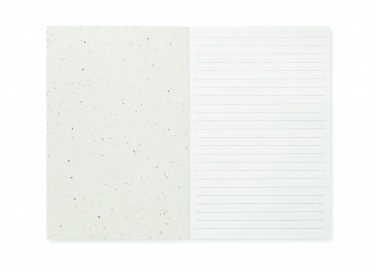 Logo trade promotional merchandise picture of: A5 seed paper cover notebook