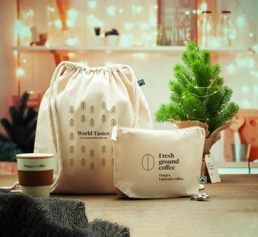 Logotrade promotional item image of: Cosmetic bag Fairtrade