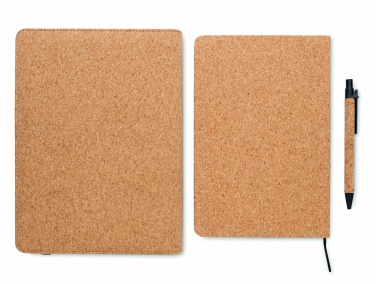 Logo trade promotional items picture of: A5 portfolio in cork