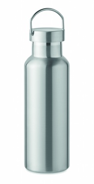 Logo trade promotional merchandise picture of: Double wall bottle 500 ml