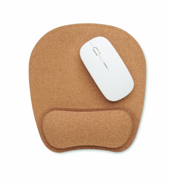 Logo trade promotional gift photo of: Ergonomic cork mouse mat