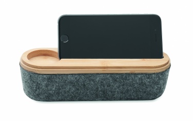 Logotrade corporate gift picture of: RPET felt pencil case with lid