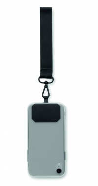 Logotrade promotional giveaway image of: Polyester phone wrist strap