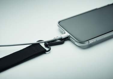 Logotrade promotional items photo of: Polyester phone wrist strap