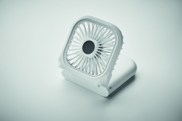 Logo trade promotional gifts image of: Portable foldable or desk fan