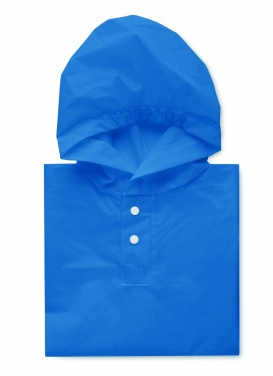 Logo trade promotional product photo of: PEVA kid rain coat with hood