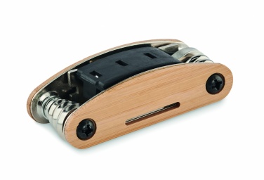 Logo trade promotional giveaway photo of: Multi tool pocket in bamboo