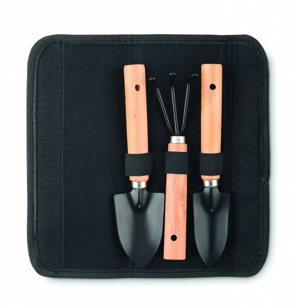 Logotrade promotional merchandise picture of: 3 garden tools  in RPET pouch