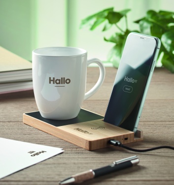 Logotrade promotional merchandise photo of: 1Wireless charger mug warmer