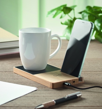 Logo trade promotional gifts picture of: 1Wireless charger mug warmer