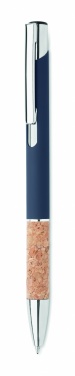 Logotrade promotional item picture of: Ballpoint pen made of aluminum with a cork grip