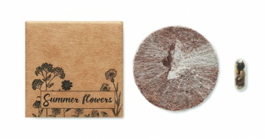 Logo trade promotional gifts picture of: Mix flowerseeds disc