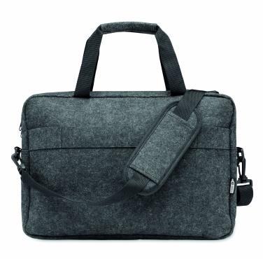 Logo trade advertising products image of: 15 inch RPET felt laptop bag