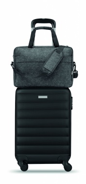Logo trade promotional item photo of: 15 inch RPET felt laptop bag