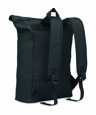 Logo trade corporate gift photo of: 600Dpolyester rolltop backpack