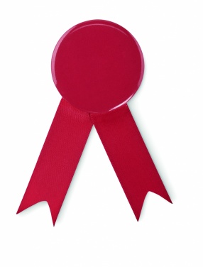 Logotrade promotional giveaways photo of: Ribbon style badge pin