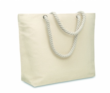 Logo trade promotional giveaway photo of: Cord handle beach bag 220gr/m²
