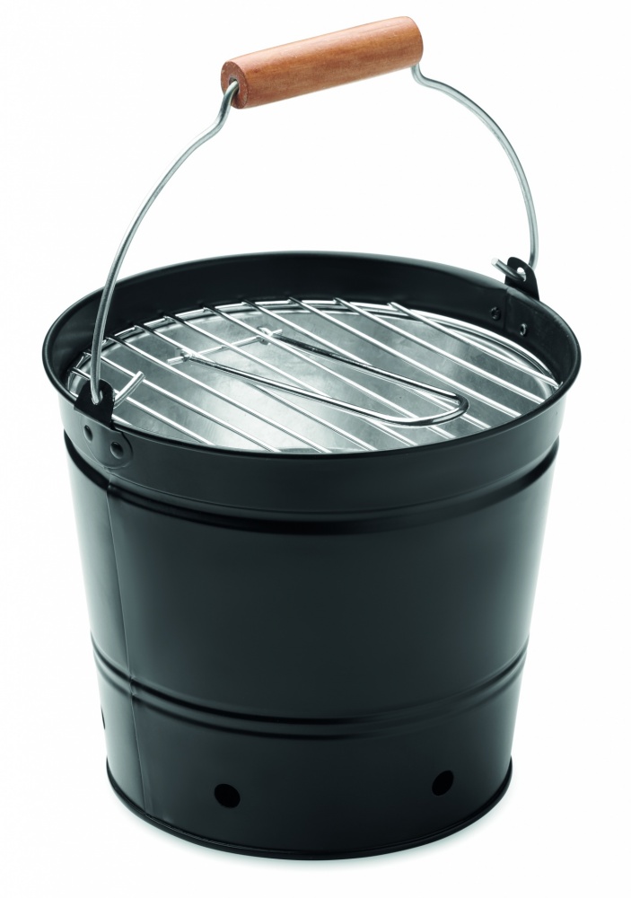 Logo trade promotional gifts picture of: Portable bucket barbecue