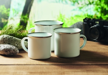 Logotrade promotional merchandise picture of: Enamel sublimation mug 200ml
