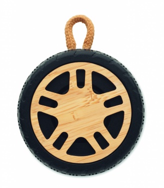 Logo trade promotional products picture of: Wireless speaker tire shaped