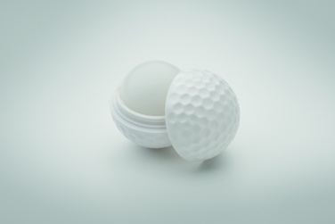Logotrade promotional gift picture of: Lip balm in golf ball shape