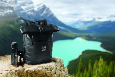 Logo trade promotional items image of: Laptop PU Rolltop backpack
