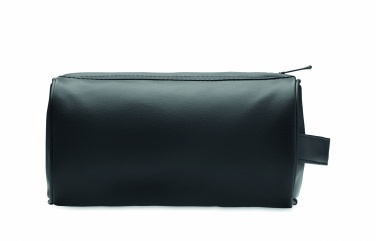 Logo trade promotional merchandise image of: Soft PU cosmetic bag and zipper