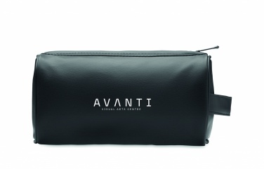 Logo trade advertising product photo of: Soft PU cosmetic bag and zipper
