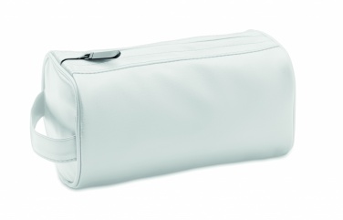 Logo trade corporate gift photo of: Soft PU cosmetic bag and zipper