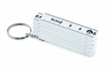 Logotrade promotional gifts photo of: Carpenters ruler key ring 50cm Kotka