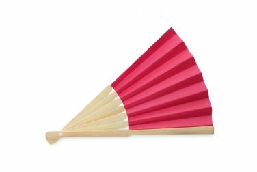 Logo trade promotional giveaways image of: Manual fan flag design