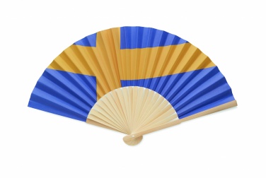 Logo trade promotional items picture of: Manual fan flag design