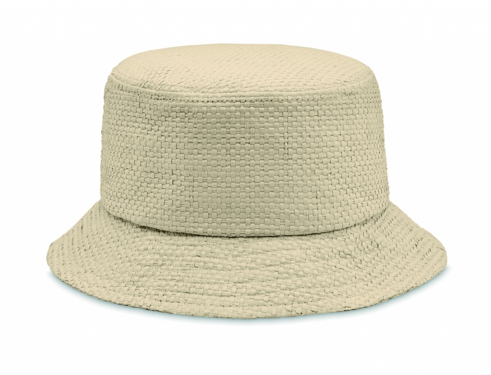 Logo trade promotional gifts picture of: 9aper straw bucket hat
